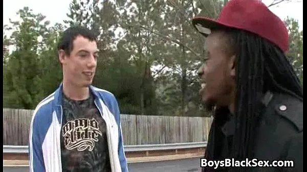 XXX Blacks On Boys - Bareback Black Guy Fuck White Twink Gay Boy 04 skupno število filmov