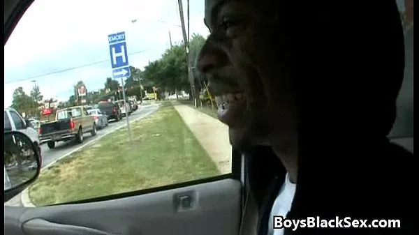 XXX کل فلموں Blacks On Boys - Bareback Black Guy Fuck White Twink Gay Boy 17