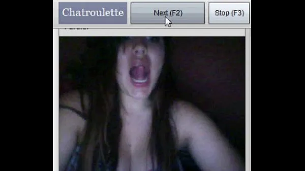 XXX Crazy girl from TEXAS want suck my cock and show big boobs on chatroulette totalt antal filmer