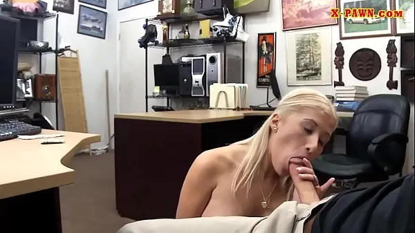 XXX Blond stripper pawns her twat and banged total Movies