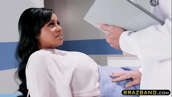 XXX Doctor cures huge tits latina patient who could not orgasm total Film
