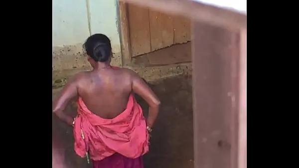 XXX Desi village horny bhabhi nude bath show caught by hidden cam total Movies