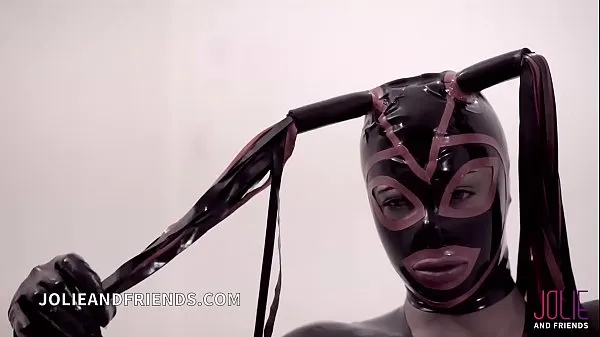 XXX Trans mistress in latex exclusive scene with dominated slave fucked hard σύνολο ταινιών
