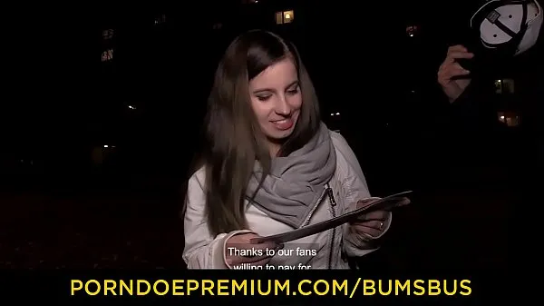 XXX BUMS BUS - Cute busty German newbie Vanda Angel picked up and fucked hard in sex van tổng số Phim