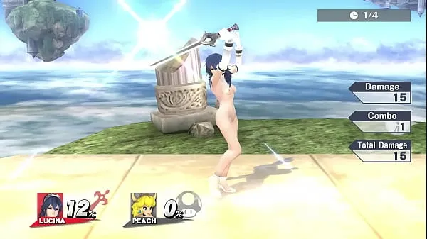 XXX Sm4sh Nude Mods - Naked Lucina Showcase! [1080p 60fps total Film