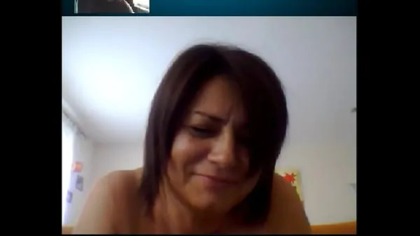 XXX Italian Mature Woman on Skype 2 wszystkich filmów