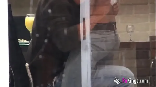 XXX Spying my hot neighbour fucking through her window 총 동영상