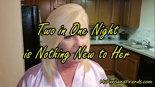 XXX کل فلموں Two in One Night is Nothing New to Her