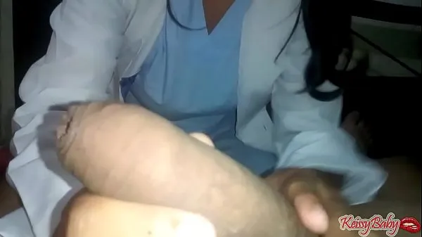 XXX کل فلموں The doctor cures my impotence with a mega suck