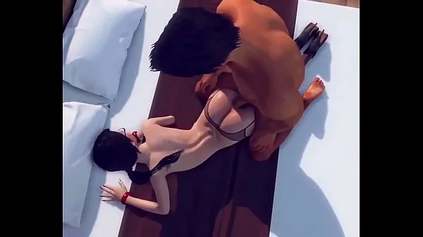XXX New 3D Project with a deep throat and a rider on a dick (Animation 2020 총 동영상