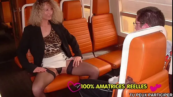 XXX Virgin boy and horny mom in train total Movies