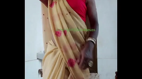 XXX Indian crossdresser Lara D'Souza sexy video in saree part 1 samlede film