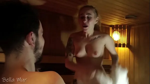 XXX Curvy hottie fucking a stranger in a public sauna toplam Film