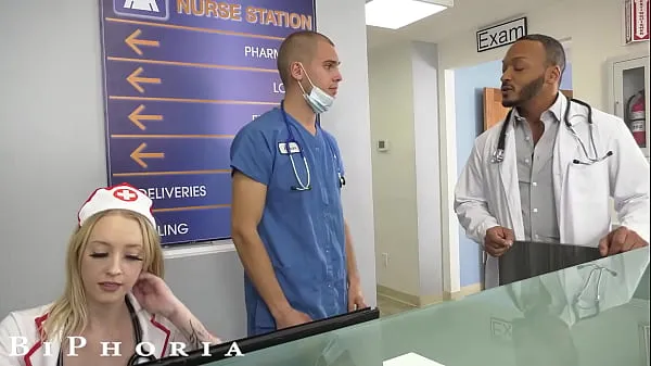 XXX yhteensä BiPhoria - Nurse Catches Doctors Fucking Then Joins In elokuvaa