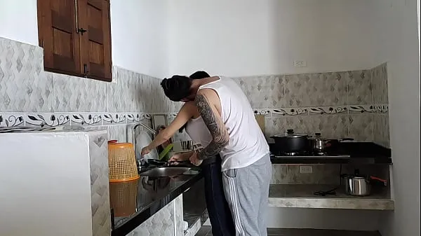 XXX I FUCKED MY WIFE WHILE FIXING THE KITCHEN totalt antal filmer
