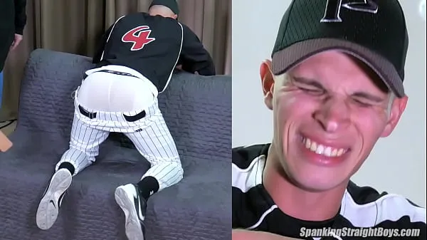 XXX A Straight Blonde Jock in Baseball Gear is given a Humiliating Spanking totaal aantal films