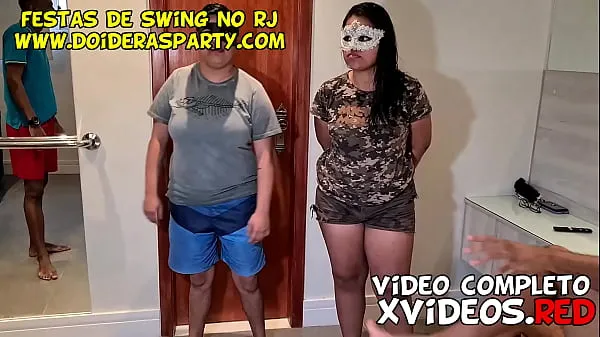XXX Behind the camera and backstage recording from brazilian lesbian couple on amateur interracial group sex σύνολο ταινιών