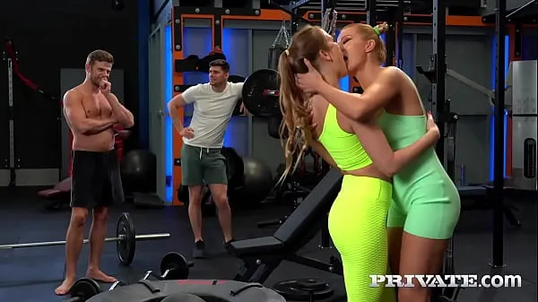 XXX Stunning Babes Alexis Crystal, Cherry Kiss and Martina Smeraldi milk 2 studs at the gym! Deepthroat, anal, squirting, fisting, DP and more in this wild orgy! Full Flick & 1000s More at total Movies