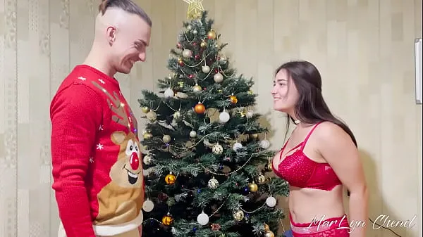 XXX Merry Christmas - She Gave Me Her Ass to Fuck, as a Gift - MarLyn Chenel tổng số Phim