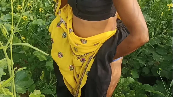 XXX Mamta went to the mustard field, her husband got a chance to fuck her, clear Hindi voice outdoor 총 동영상