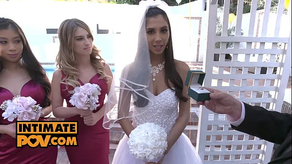XXX itsPOV - Wedding night fuck foursome with Gianna Dior, Kristen Scott and Jade Kush jumlah Filem