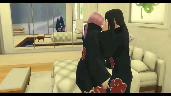 XXX Naruto Hentai Episode 6 Sakura and Konan manage to have a threesome and end up fucking with their two friends as they like milk a lot totalt antal filmer