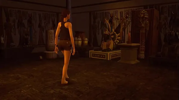 XXX yhteensä Sims 4. Tomb Raider Parody. Part 5 - Trial of Lara Croft elokuvaa