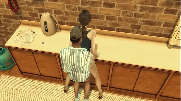 XXX کل فلموں Sims 4. Tomb Raider Parody. Part 6 (Final) - Lara's Gambit