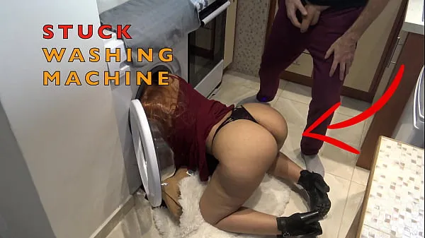XXX Stupid Maid Stuck in Washing Machine total Movies
