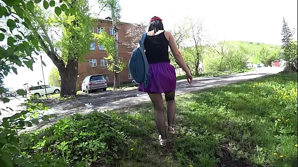 XXX Voyeur with hidden camera spying on legs in stockings and a beautiful butt under a short skirt in public places. Amateur foot fetish compilation toplam Film