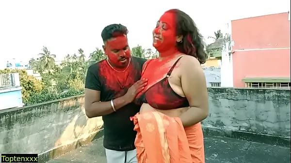 XXX کل فلموں Lucky 18yrs Tamil boy hardcore sex with two Milf Bhabhi!! Best amateur threesome sex