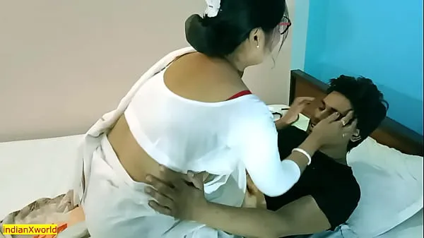 XXX Indian sexy nurse best xxx sex in hospital !! with clear dirty Hindi audio total Film