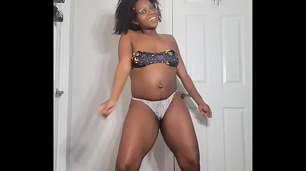 XXX yhteensä Big Belly Sexy Dance Ebony elokuvaa