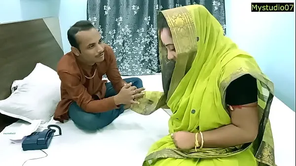 XXX Indian hot wife need money for husband treatment! Hindi Amateur sex jumlah Filem