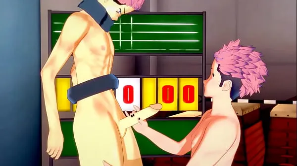 XXX Jujutsu Kaisen Yaoi - Yuji Itadori with Sakuna Hard Sex - Sissy crossdress Japanese Asian Manga Anime Game Porn Gay 총 동영상