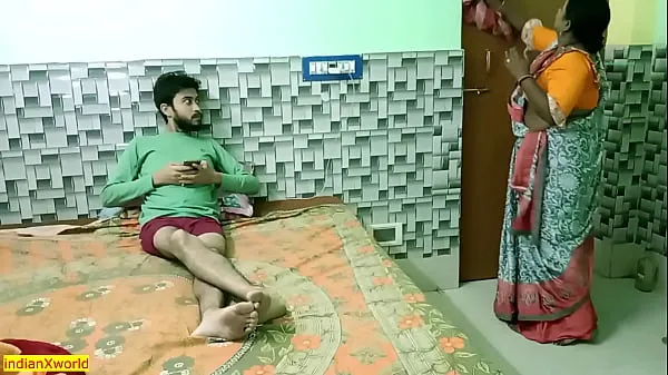 XXX yhteensä Indian teen boy fucking with hot beautiful maid Bhabhi! Uncut homemade sex elokuvaa