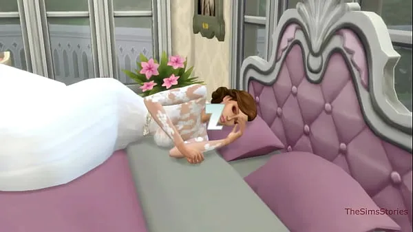 XXX I am banging hot blonde on my wedding day Sims 4, porn total Movies