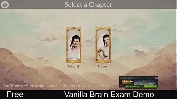 XXX Vanilla Brain Exam Demo ภาพยนตร์ทั้งหมด