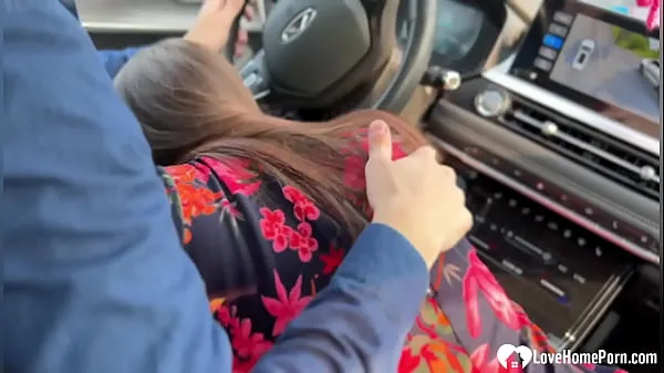 XXX کل فلموں Uber driver and my boyfriend fucking me