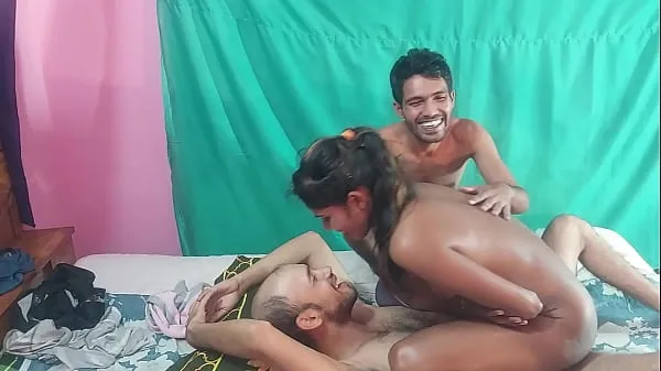 XXX Bengali teen amateur rough sex massage porn with two big cocks 3some Best xxx Porn ... Hanif and Mst sumona and Manik Mia toplam Film