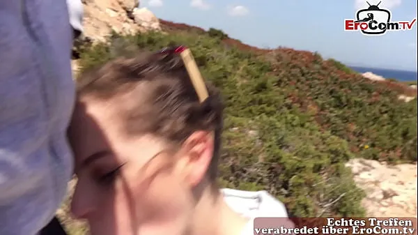 XXX German skinny amateur young woman giving public blowjob in mallorca 电影总数