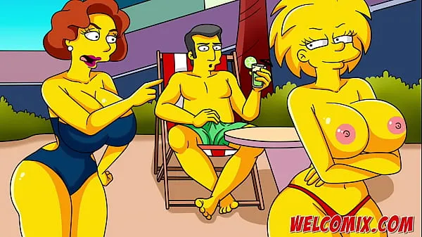 XXX Girlfriends having an orgy in a Caribbean hotel - Simpsons Hentai jumlah Filem