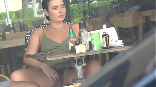 XXX Cheating Wife Part 3 - Hubby films me outside a cafe Upskirt Flashing and having an Interracial affair with a Black Man σύνολο ταινιών