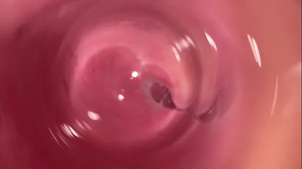 XXX Internal camera inside tight creamy Vagina, Dick's POV إجمالي الأفلام