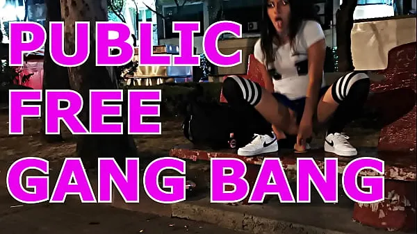 XXX Gang bang in the street, the police arrive total Movies