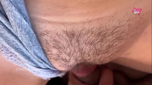 XXX Fucking hot with the hairy pussy until he cum inside skupno število filmov