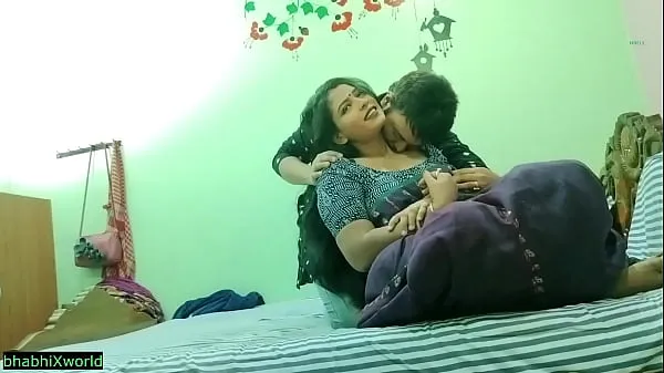 XXX کل فلموں New Bengali Wife First Night Sex! With Clear Talking