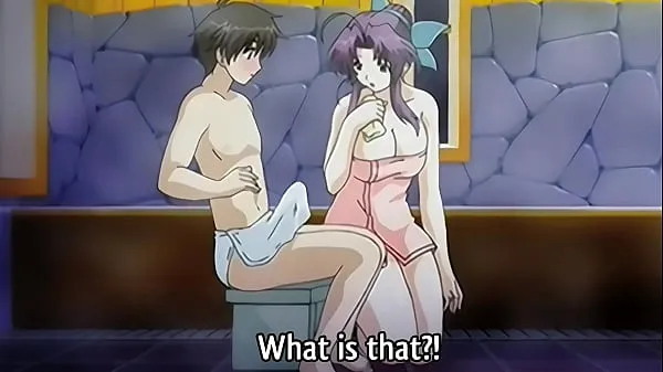 XXX Step Mom gives a Bath to her 18yo Step Son - Hentai Uncensored [Subtitled jumlah Filem