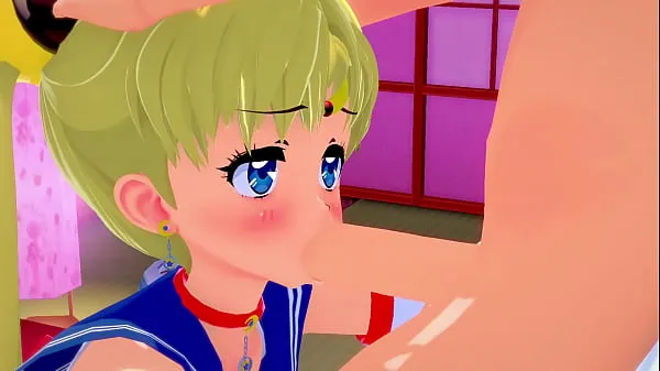 XXX Horny Student Sailor Moon Passionately Sucks Dick l 3D SFM hentai uncensored total Film