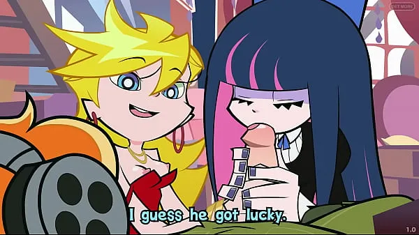 XXX Panty and Stocking Sex Porn Hentai Animation Blowjob Cumming total Movies